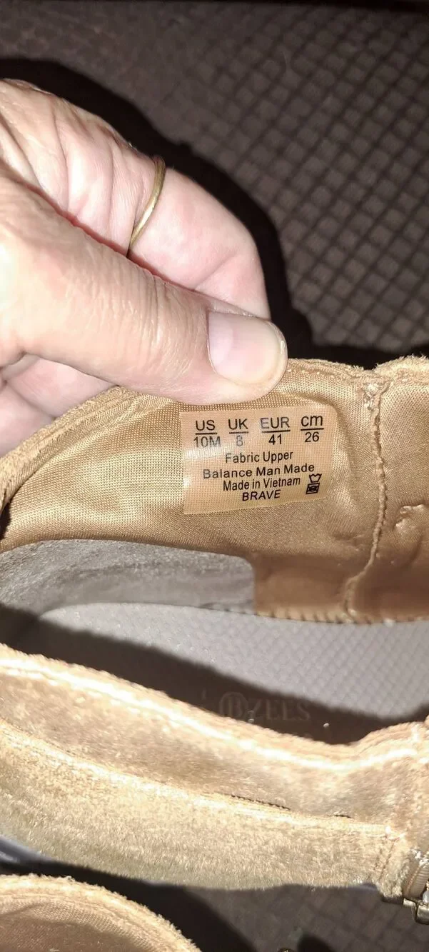LifeStride Brave Women’s Ankle Booties Size 10M Honey Tan Comfort Wedge NWOT